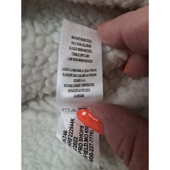 Natural Reflections Mens Size 2 XL Grey Flannel Fleece Lined Jacket - Picture 5 of 6